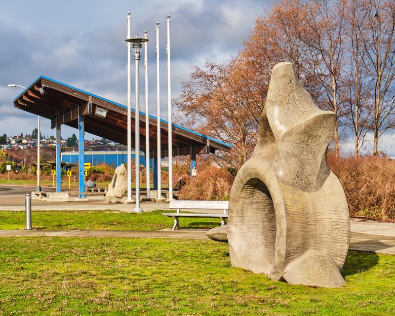 Crawl-Thru Outdoor Whale Vertebra