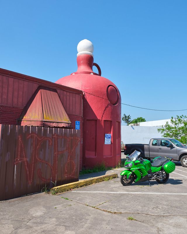 Strip Club Shaped Like A Jug