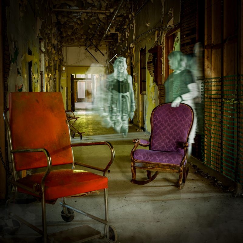 Purple Chair @ St. Ignatius Haunted Hospital