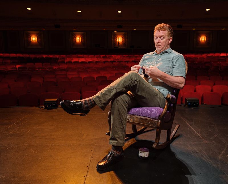 Charlie @ Knitting Socks in the Theatre