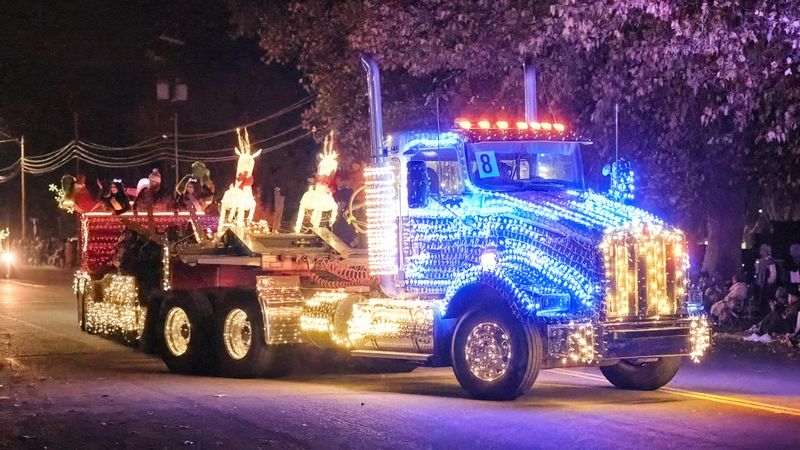 Sunnyside Lighted Implement Parade