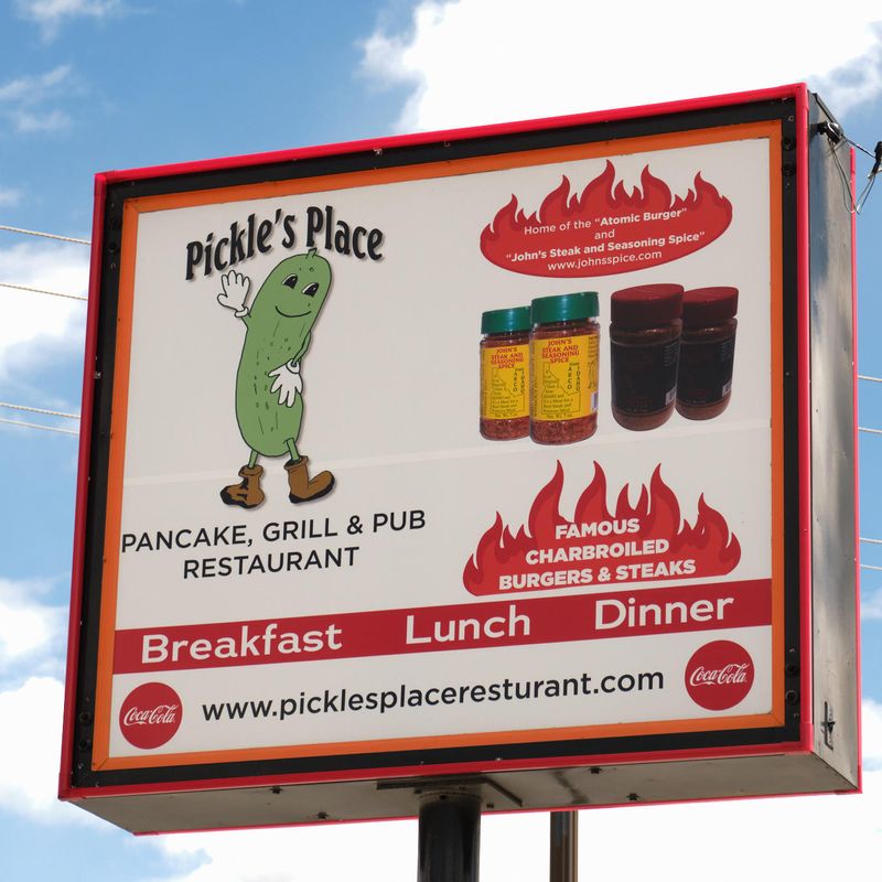 Pickles Place - Home of the Atomic Burger