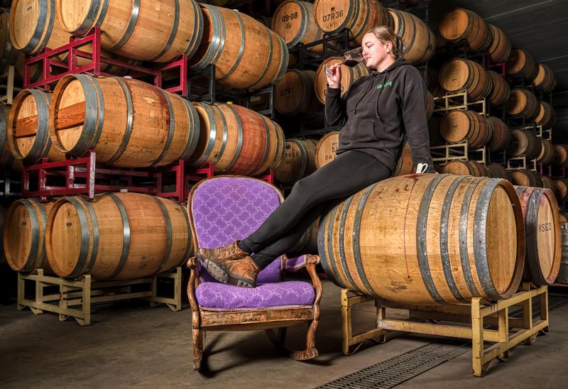 Karlee @ Barrel Tasting
