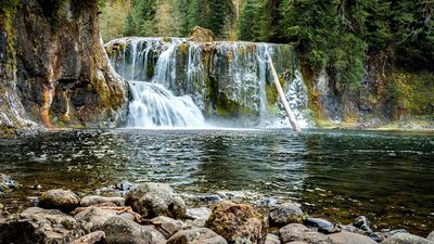 Upper Lewis River Falls