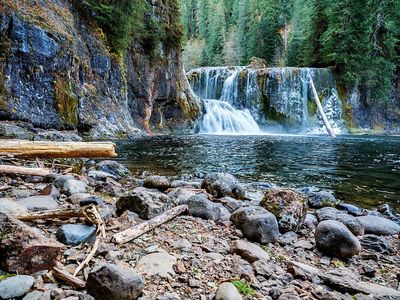 Upper Lewis River Falls