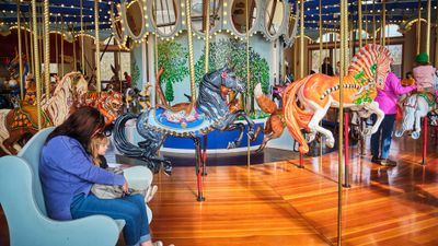 Carousel With Mythical Creatures