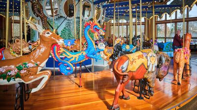 Carousel With Mythical Creatures