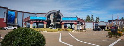 Eagle Nabs Fish Statue