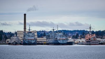Ghost Fleet of Navy Ships