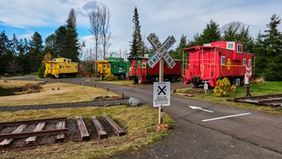 Spend a Night in a Caboose