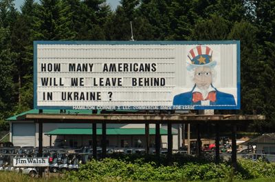 Right-Wing Uncle Sam Billboard
