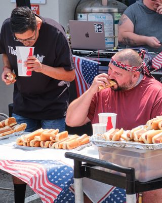 4th of July Hot Dog Eating Contest