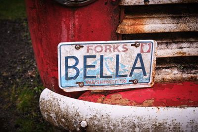 Bella's Truck (Movie Version)