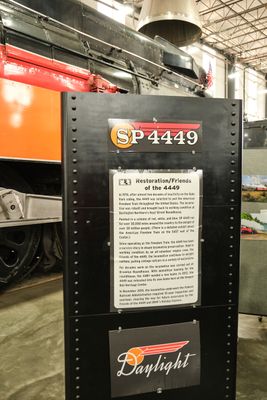 Art Deco 4449 Steam Locomotive