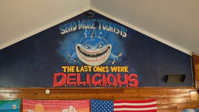 Sharky's Shark Head Entrance