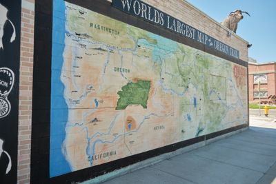 World's Largest Map of the Oregon Trail