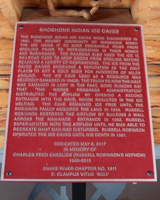 Shoshone Ice Cave