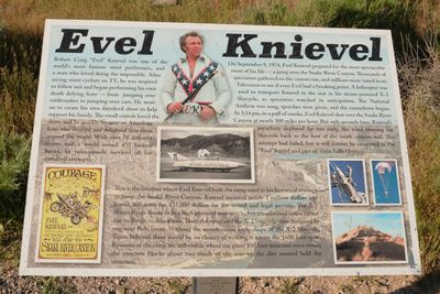 Evel Knievel's Snake River Canyon Jump Site