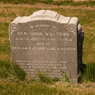 One Man, Two Headstones