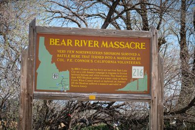 Bear River Massacre Monument