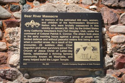 Bear River Massacre Monument