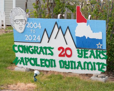 Napoleon Dynamite - Anniversary Sign