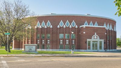 Funeral Home in a Civic Auditorium