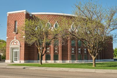Funeral Home in a Civic Auditorium