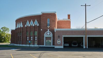 Funeral Home in a Civic Auditorium