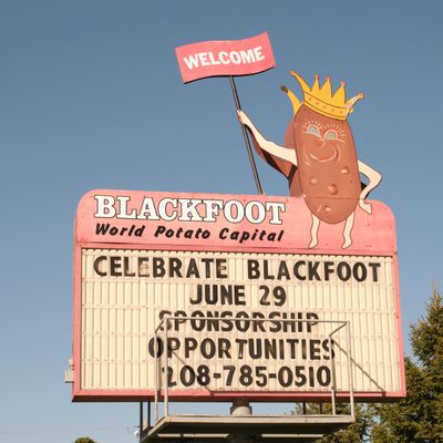 Potato Capital Sign - King Spud