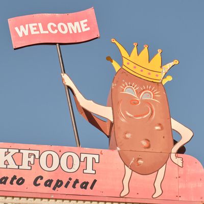 Potato Capital Sign - King Spud