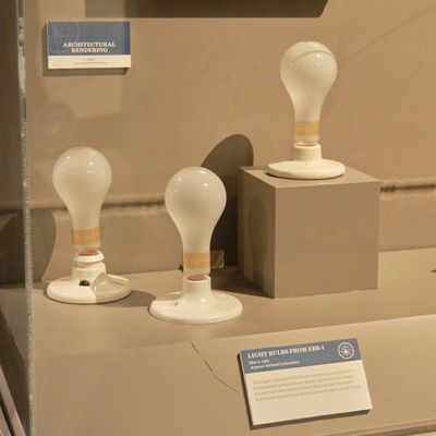 First Light Bulbs Lit by Atomic Power