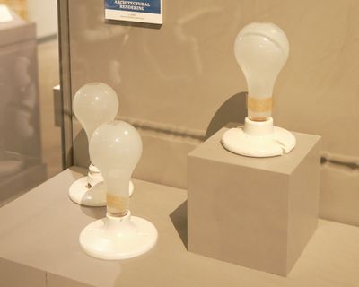 First Light Bulbs Lit by Atomic Power
