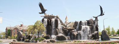 Giant Eagle Waterfall Nest