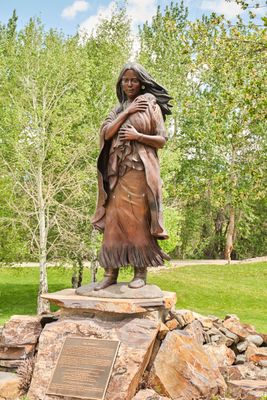 Sacajawea Statue