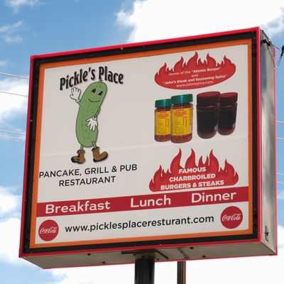Pickle's Place - Home of the Atomic Burger