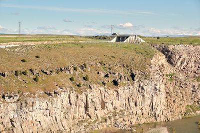 Collapsed Teton Dam Overlook