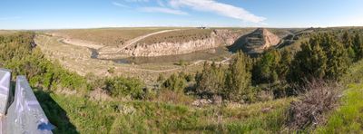 Collapsed Teton Dam Overlook