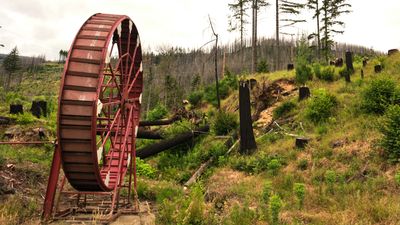 Niagara Heights Water Wheel