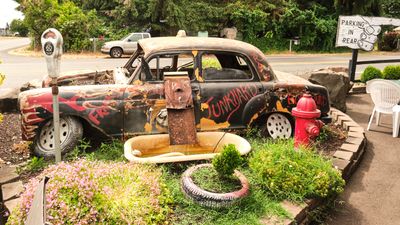 Junkyard Extreme Burgers - Crashed Plane