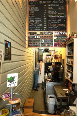 World's Skinniest Latte Shop
