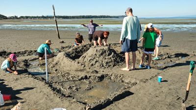 Birch Bay Sand Sculpture Competition
