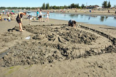 Birch Bay Sand Sculpture Competition