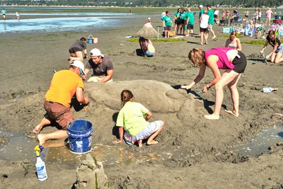 Birch Bay Sand Sculpture Competition