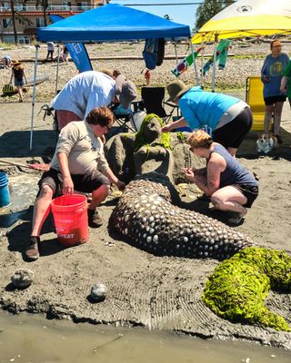 Birch Bay Sand Sculpture Competition