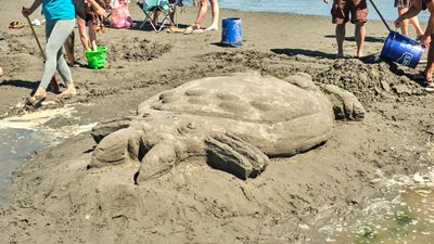Birch Bay Sand Sculpture Competition