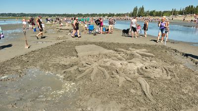 Birch Bay Sand Sculpture Competition