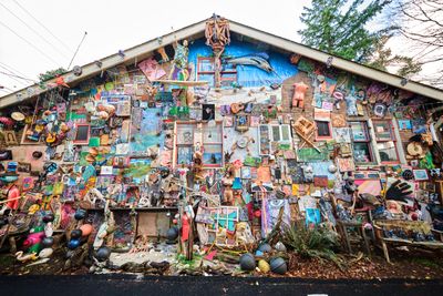 Wall of Misfit Art