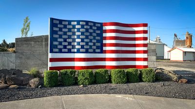 License Plate Spangled Banner