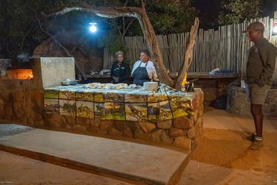 Kitchen in the wild
